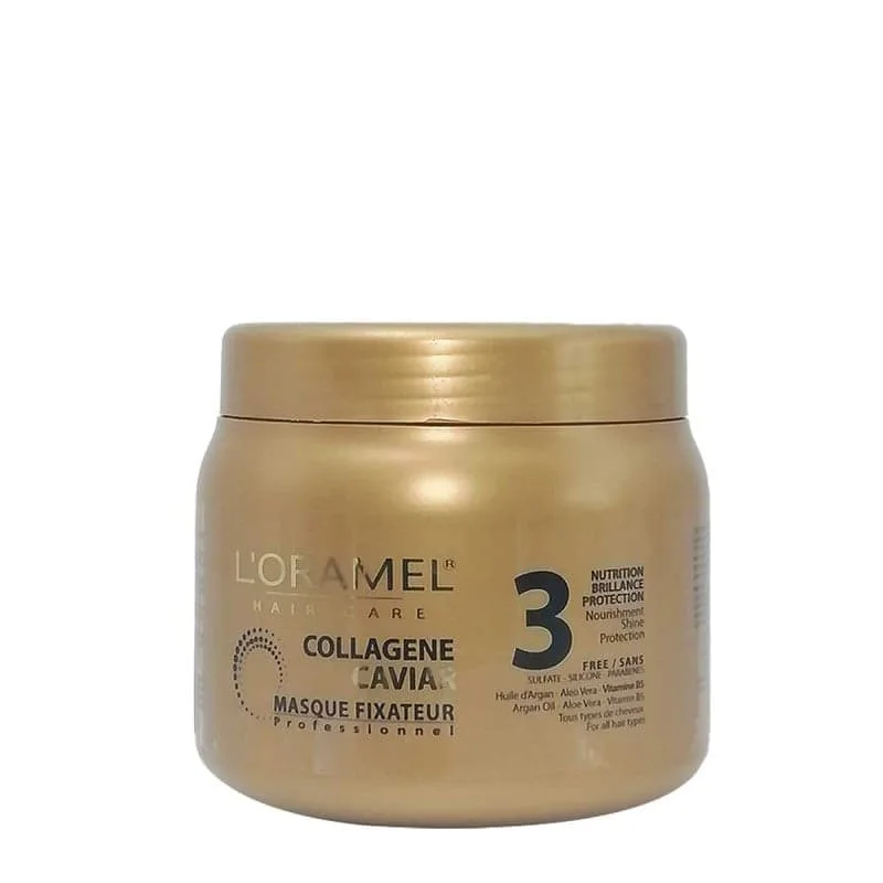 L’ORAMEL MASQUE COLLAGÈNE CAVIAR FIXATEUR 500 ML