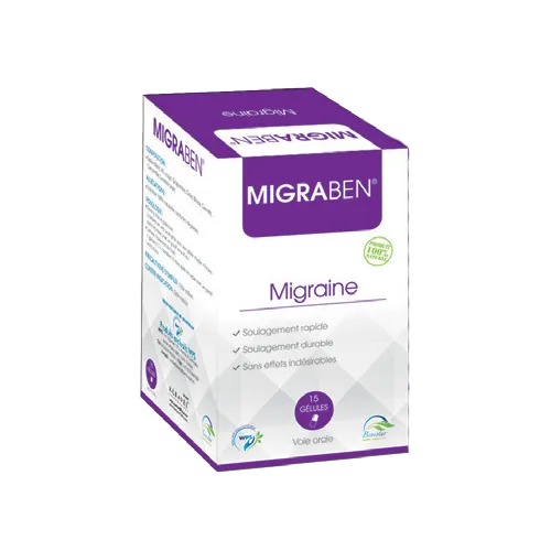 MIGRABEN MIGRAINE GELULES B/30