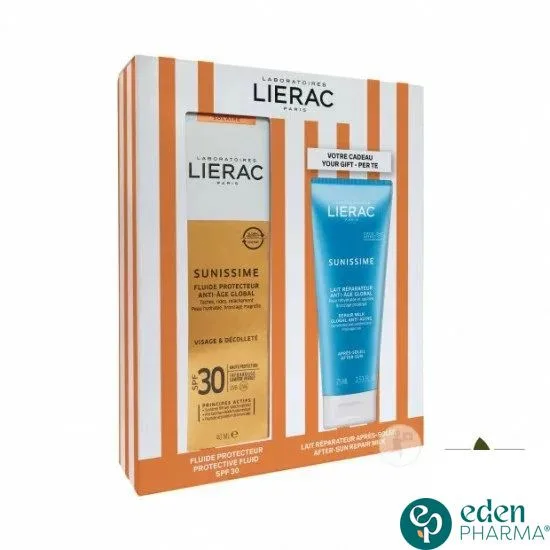 LIERAC COFFRET SUNISSIME SPF 50+LAIT REP