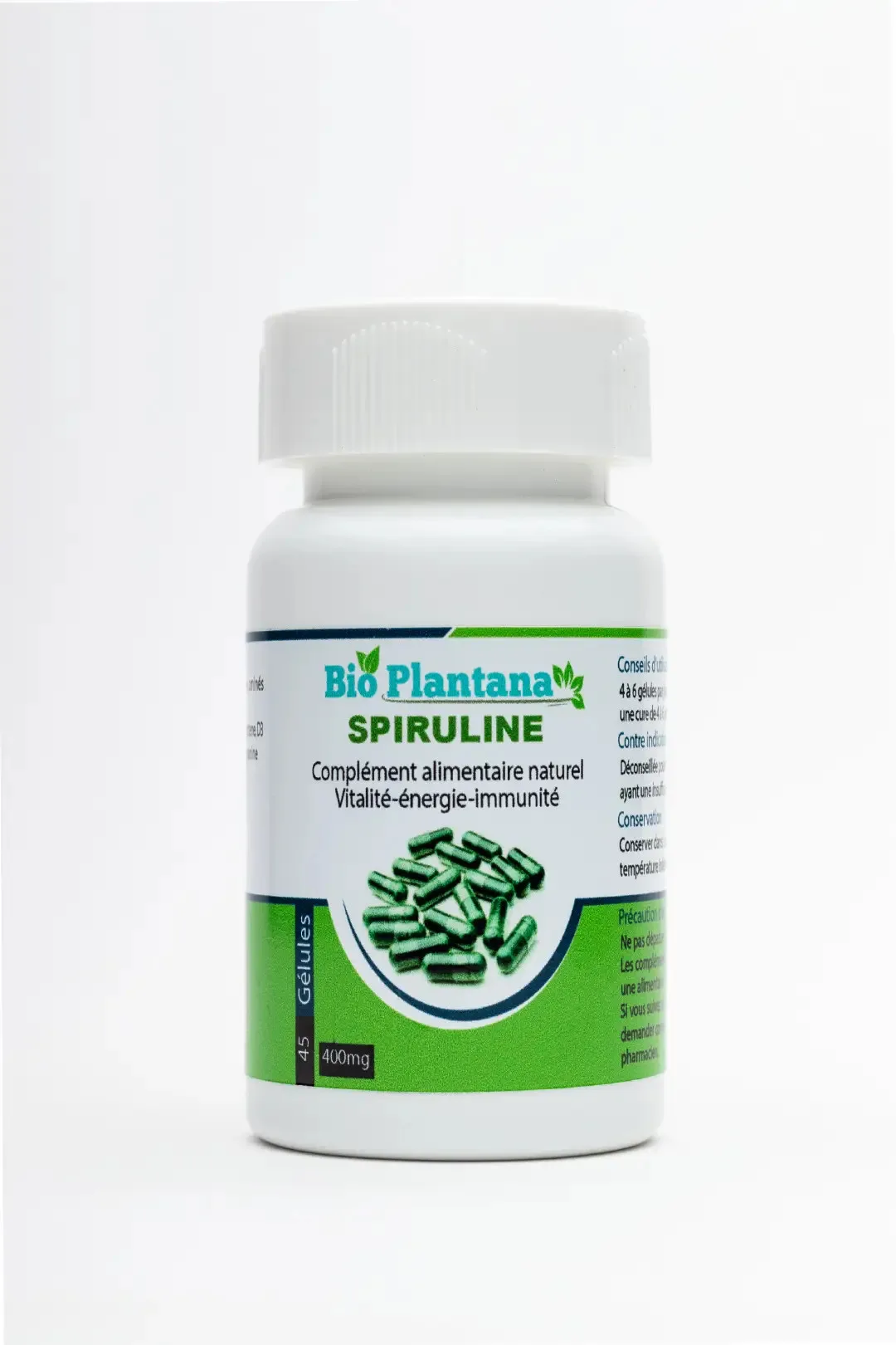 BIO PLANTANA SPIRULINE 45 gélules