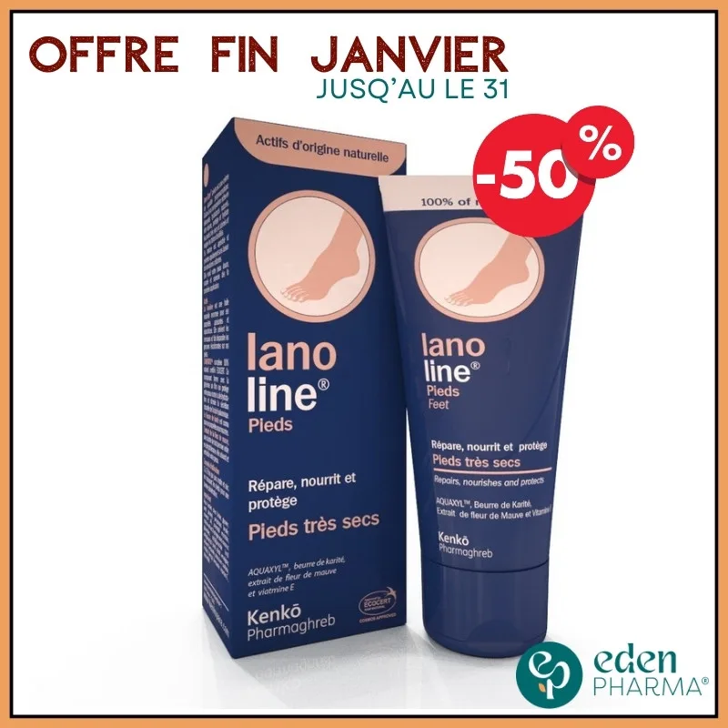 LANOLINE CREME PIEDS TRES SECS KENKO 75ML