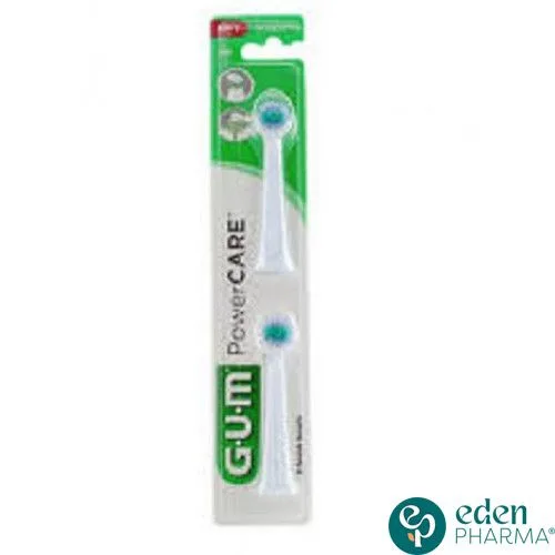 GUM POWER CARE 2 TETES DE BROSSE 4210