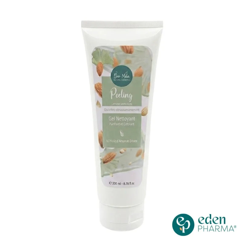 VERTE PEELING GEL GOMMANT AMANDE DOUCE PEAU NORMALE DÉSHYDRATÉE 200ML