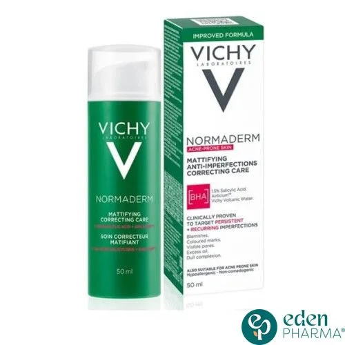 VICHY NORMADERM SOIN EMBELLISEUR ANTI-IMPERFECTIONS HYDRATATION 24H, 50ml