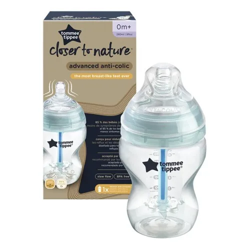 TOMMEE TIPPEE BIBERON ADVANCED ANTI-COLIQUE 0M+ 260ML