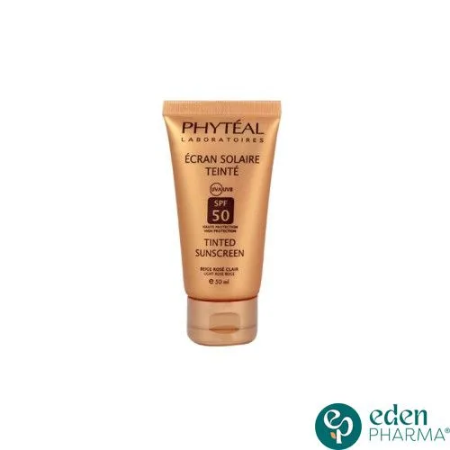 PHYTEAL ECRAN TEINTE BEIGE ROSE SPF 50, 50ML