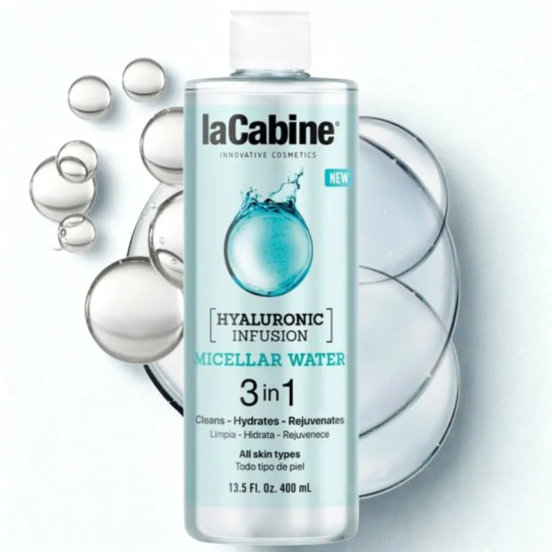 LACABINE HYALURONIC INFUSION EAU MICELLAIRE 3 EN 1 400ML