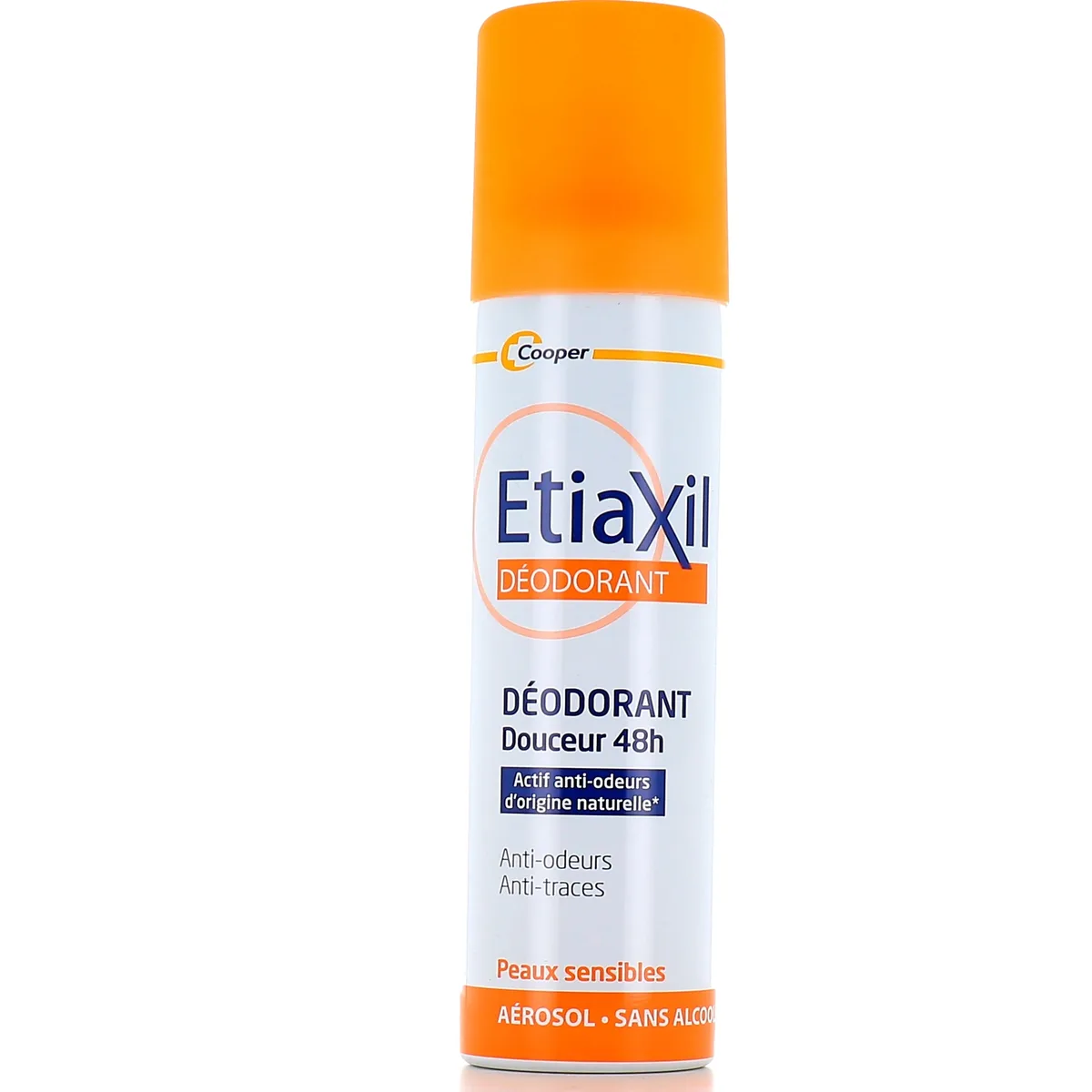 ETIAXIL AEROSOL DEODORANT DOUCEUR 24H ANTI-ODEURS 150ML (Orange)