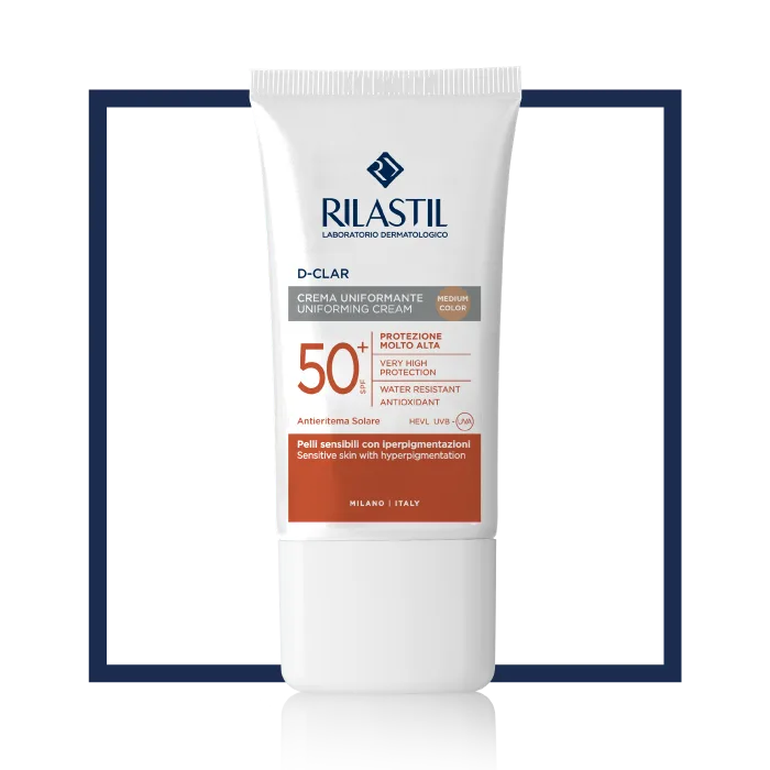 RILASTIL D-CLAR ANTI TACHES SPF50+ TEINTE MEDIUM 50ML