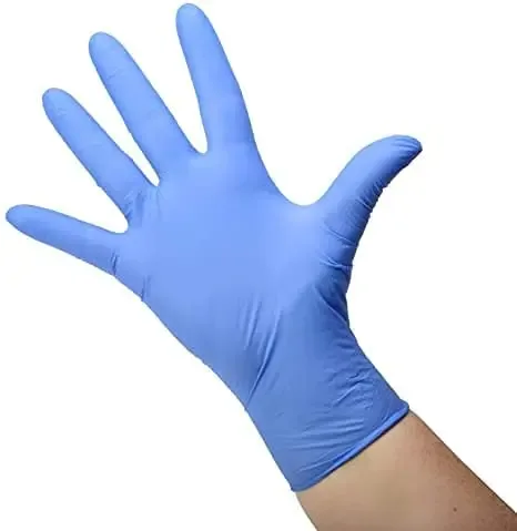 GANTS D'EXAMEN NUTRILE NON STERILES GLOVES BT/100