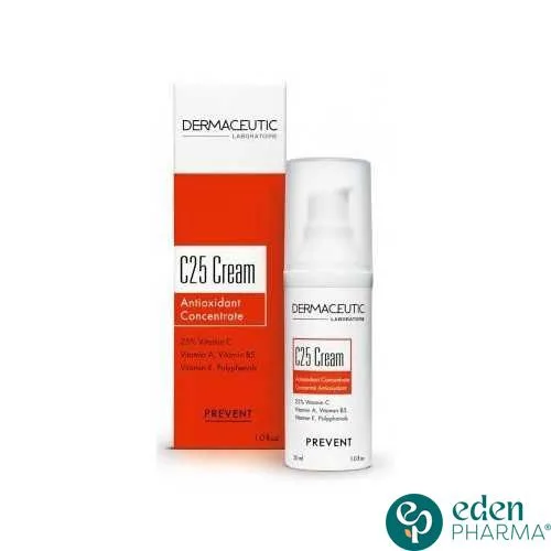 DERMACEUTIC CREAM C25 CONCENTRE ANTIOXYDANT 30ML