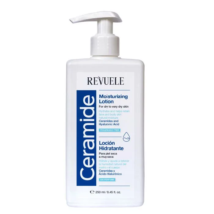 REVUELE LAIT HYDRATANT VISAGE ET CORPS POUR PEAUX SÈCHES 250ML