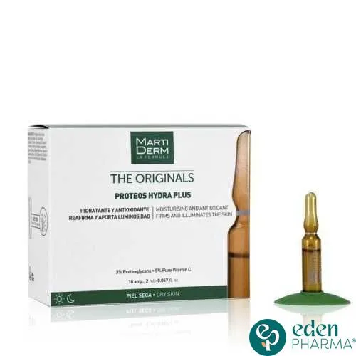 MARTIDERM THE ORIGINALS PROTEOS HYDRA PLUS 10 AMPOULES - DRY SKIN