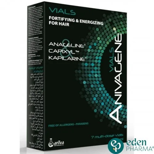 ANIVAGENE AMPOULE ANTI CHUTE FORTIFIANT ENERGISANT 7*5ML