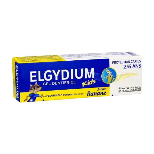 ELGYDIUM DENTIFRICE KIDS BANANE