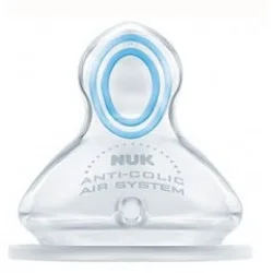 NUK TETINE SILICONE 6-18M L