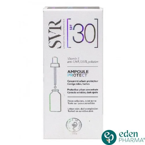 SVR CONCENTRE URBAIN PROTECTEUR SPF30 AMPOULE PROTECT 30ML