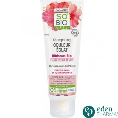SO'BIO SHAMPOOING CHEVEUX COLORES OU MECHES 250ml