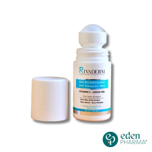 RIVADERM DEO ECLAIRCISSANT ANTI-TRANSPIRANT 48H 50ML