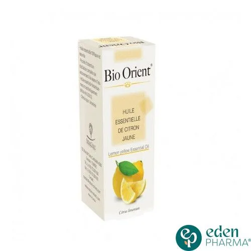 BIO ORIENT HUILE ESSENTIELLE DE CITRON JAUNE 10ML