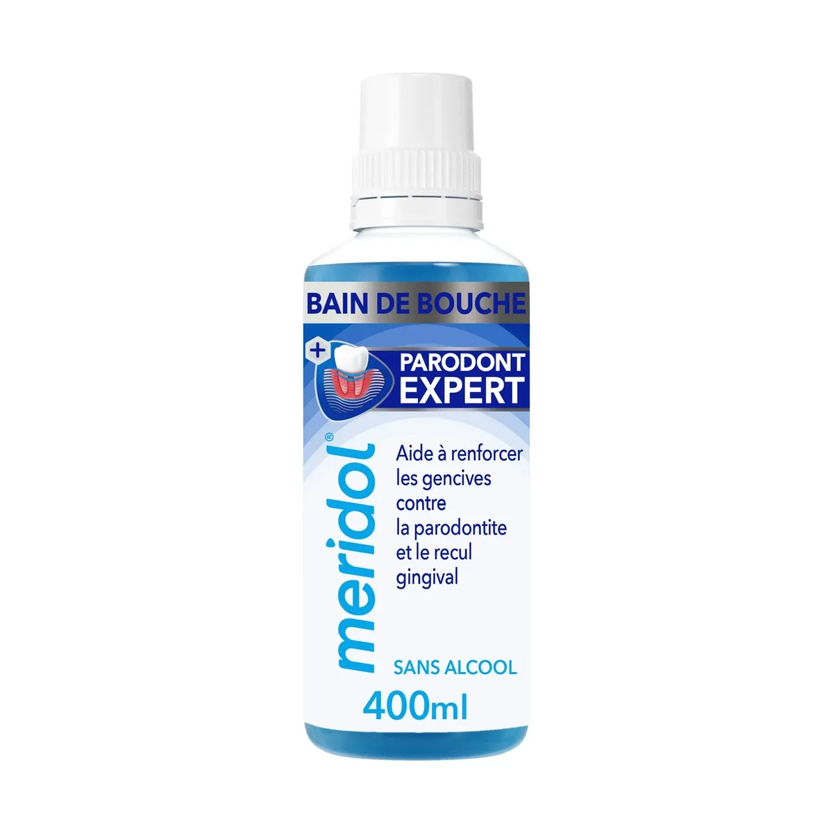 MERIDOL PARODONT EXPERT BAIN DE BOUCHE FLACON 400ML