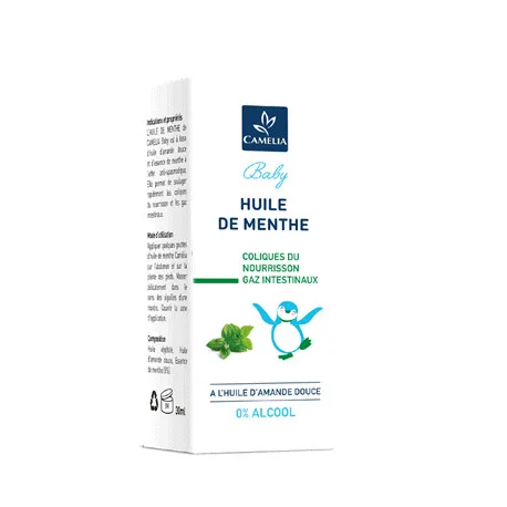 CAMELIA BABY HUILE DE MENTHE 30ML