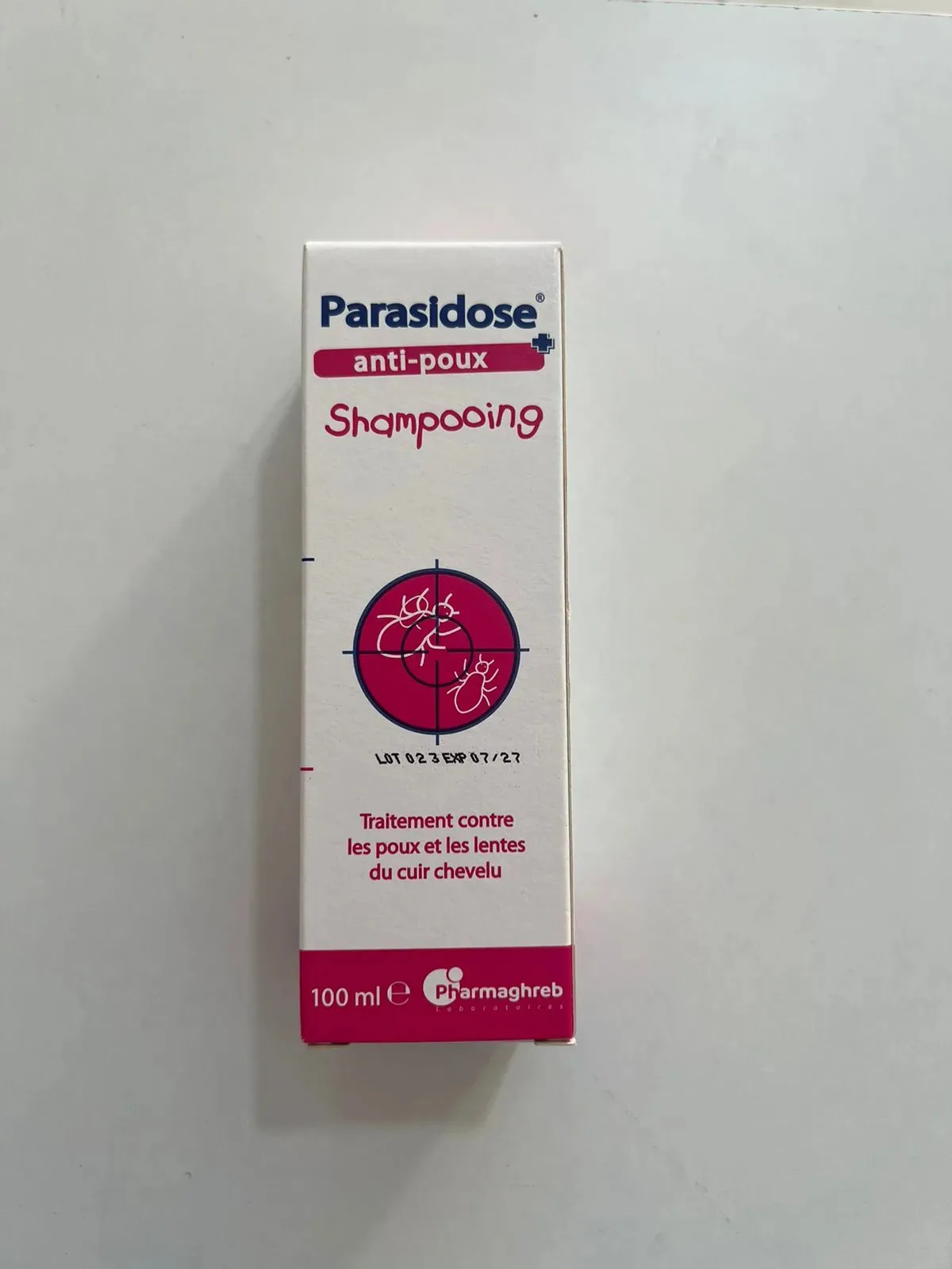 PARASIDOSE SHAMPOOING TRAITEMENT ANTI-POUX 100 ML
