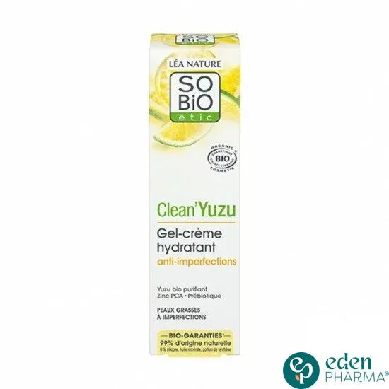 SOBIO yuzu gel-creme anti-imperfection 40ml