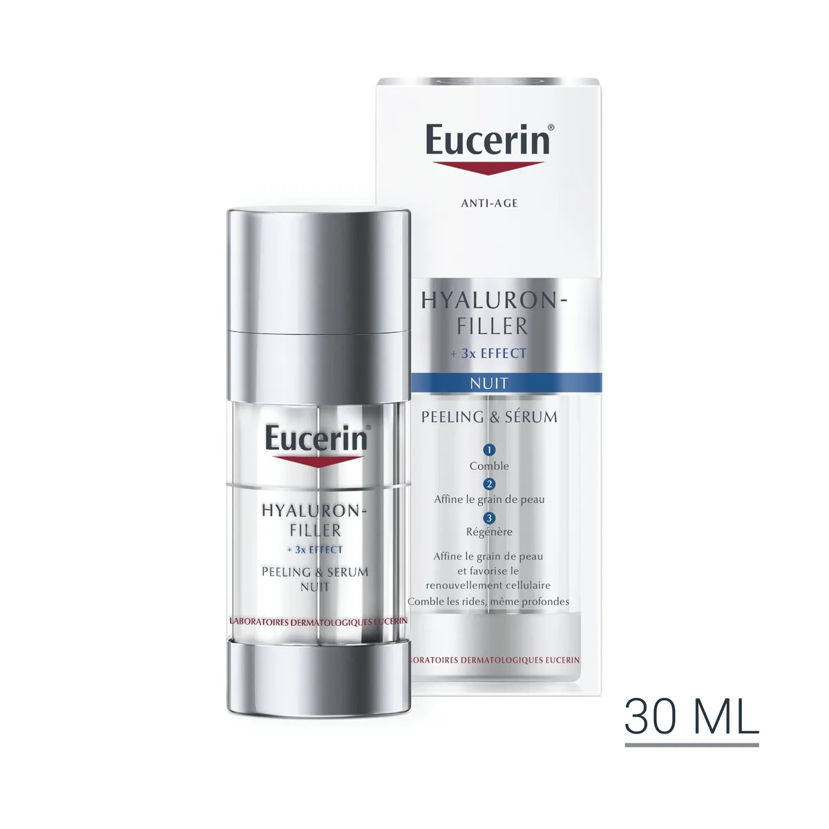 EUCERIN HYALURON FILLER PEELING SERUM NUIT 30ML
