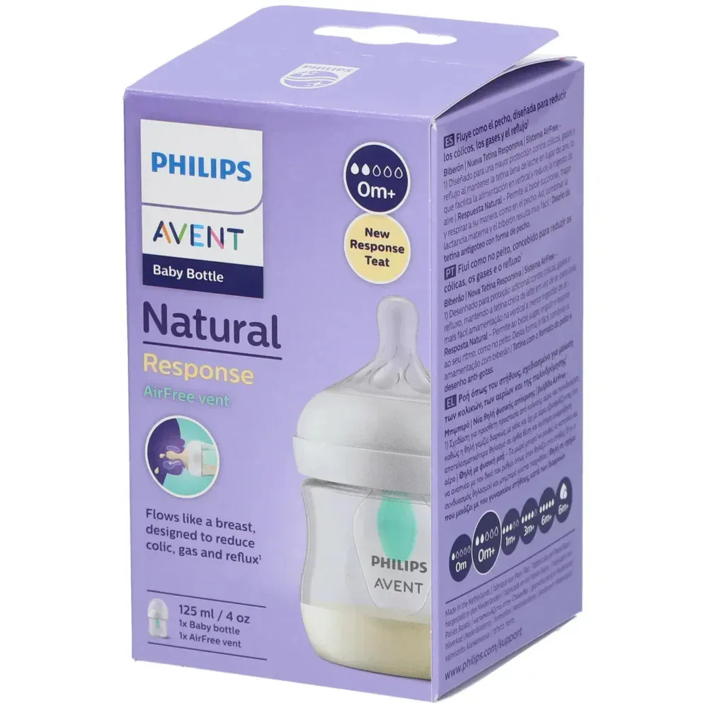 AVENT NATURAL RESPONSE BIBERON VALVE AIRFREE 125ML