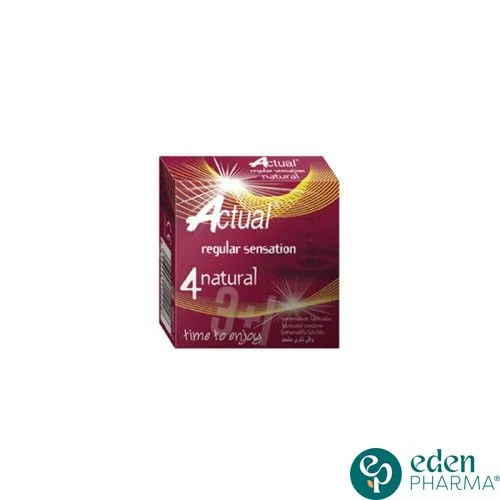 ACTUAL PRESERVATIF NATURAL BOITE DE 4
