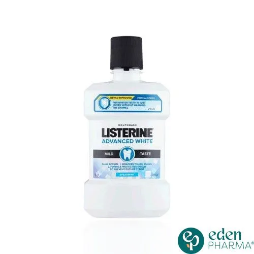 LISTERINE BAIN DE BOUCHE ADVANCED WHITE 250 ML