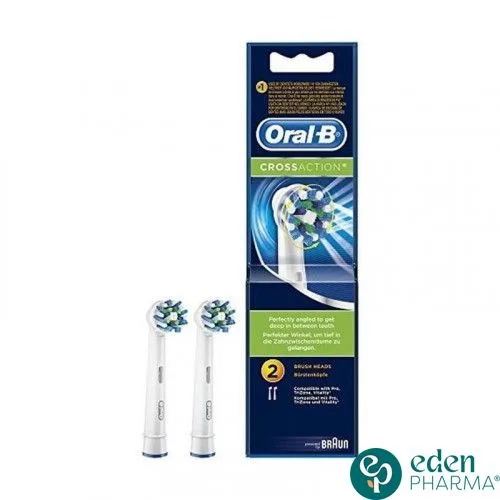 ORAL-B 2 BROSSETTES CROSS ACTION 2 EB50