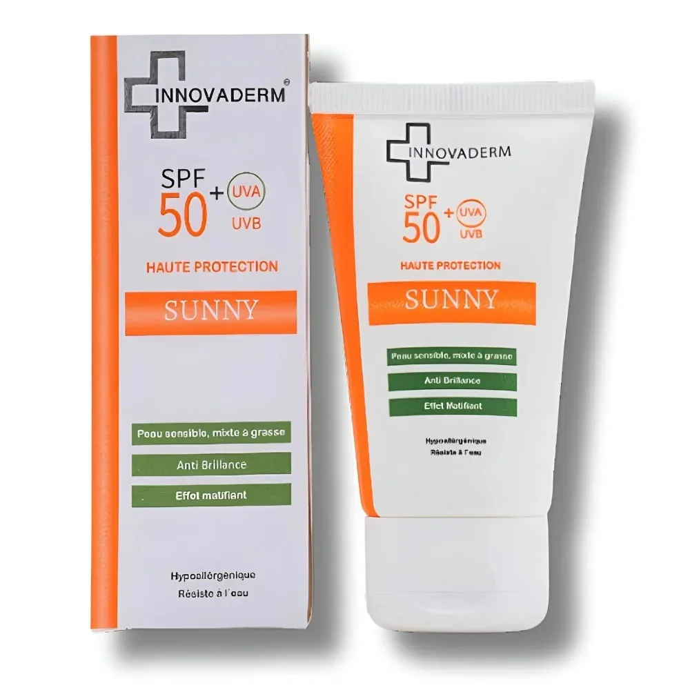 INNOVADERM SUNNY ECRAN INV SPF50+ ANTI BRILLANCE PMG 50ML