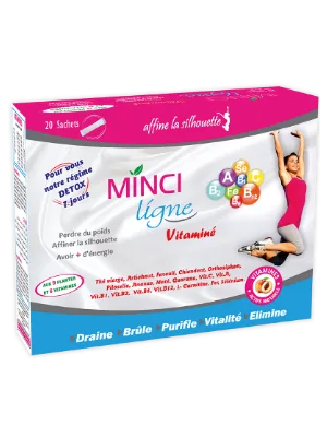VITAL MINCILIGNE VITAMINE 20 SACHETS