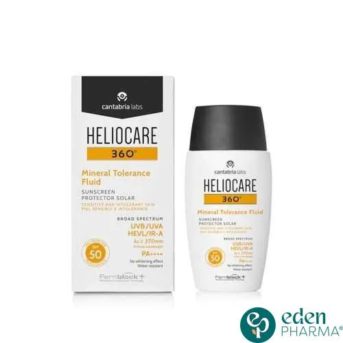 HELIOCARE 360 ​​MINERAL TOLERANCE FLUID SPF50 50ML