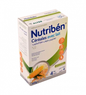 NUTRIBEN CEREALES LAIT 300G
