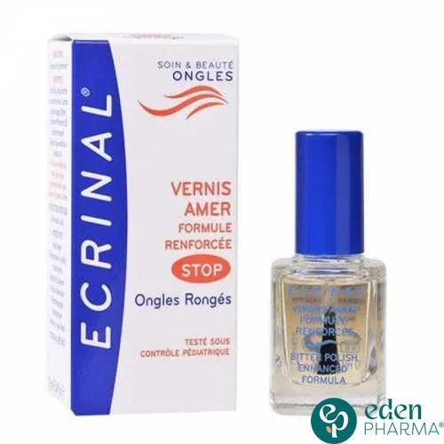 ECRINAL VERNIS AMER STOP AUX ONGLES RONGES 10ML