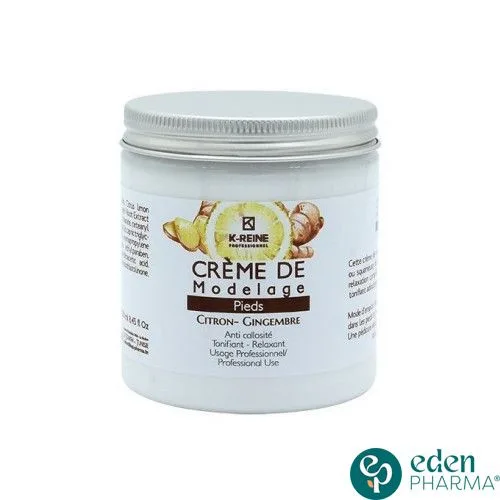 K-REINE Crème de Modelage Pieds - Citron et Gingembre - 250ml