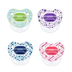 WEE BABY SUCETTE TRANSPARENTE DECOREE 0-6M 836