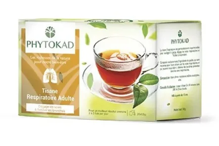 TISANE PHYTOKAD RESPIRATOIRE ADULTE BT/20 SHS