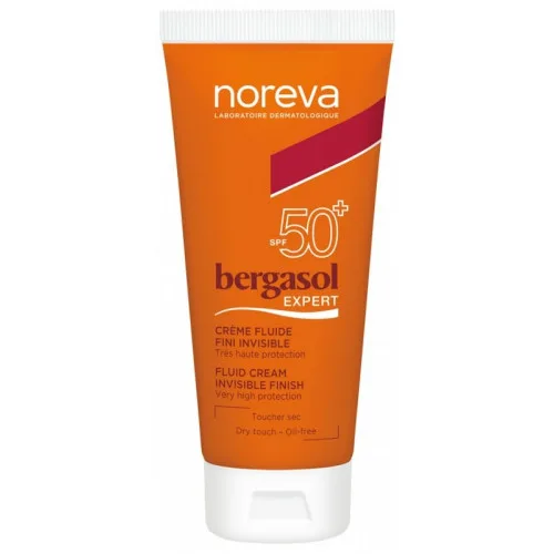 NOREVA BERGASOL EXPERT CREME FLUIDE FINI INVISILBE SPF50 50 ML