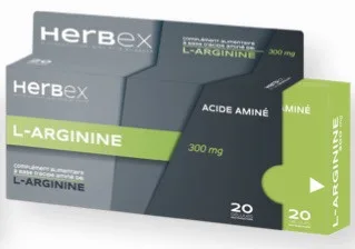 HEREBEX L-ARGININE 20 GELULES