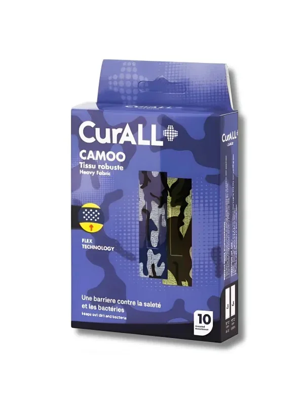 CURALL CAMOO PANSEMENT BOITE DE 10 19x72MM