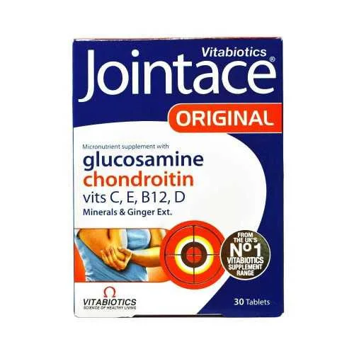 VITABIOTICS JOINTACE ORIGINAL CHONDROÏTINE + GLUCOSAMINE,30 COMPRIMES