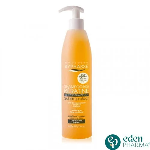BYPHASSE SHAMPOOING KERATINE SUBLIM PROTECT 520ML