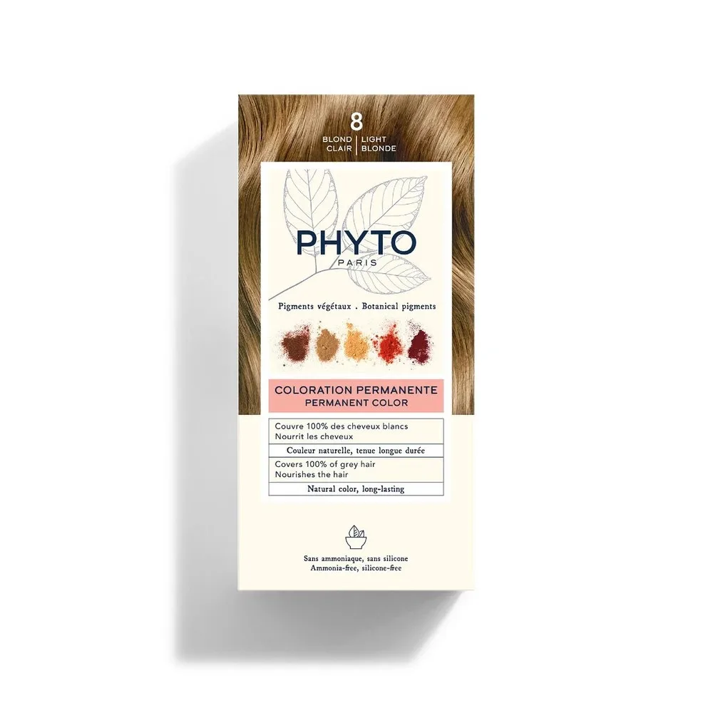 PHYTO PHYTOCOLOR COULEUR SOIN 8 BLOND CLAIR