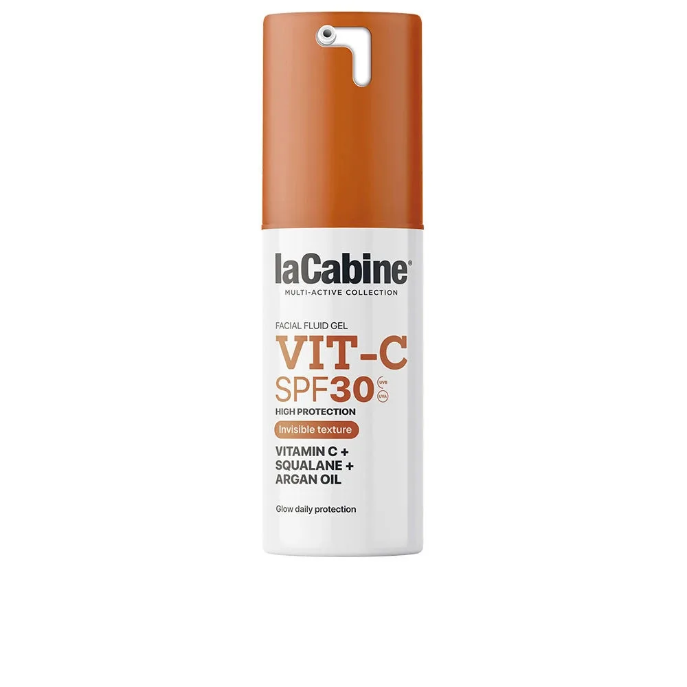 LA CABINE VIT C INVISIBLE FACIAL FLUID GEL SPF30 30ML