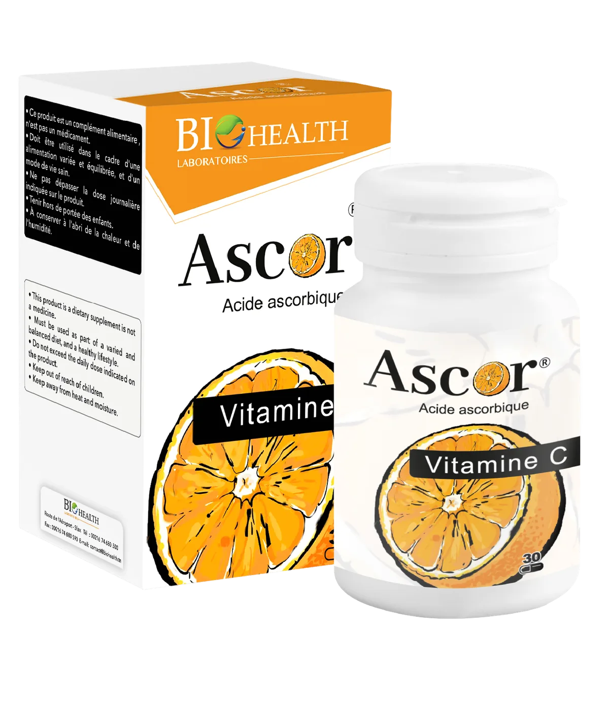 BIOHEALTH ASCOR VITAMINE C 30G
