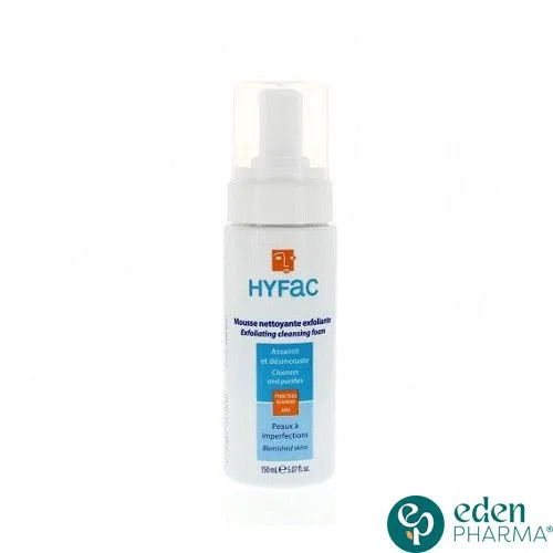 HYFAC MOUSSE NETTOYANTE EXFOLIANTE 150ML